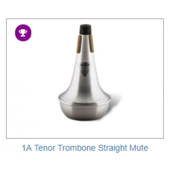 Trombone - 1A Tenor Trombone Straight Mute